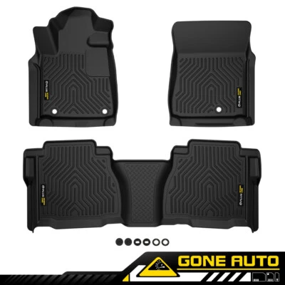 Fit For 2007-2011 Toyota Tundra Double Cab / CrewMax New TPE Floor Mats Liners - Изображение 1 из 4