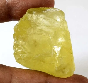 Natürlicher brasilianischer Zitronentopas 105,55 ct Edelstein Mineral grob zertifiziert E12357 - Bild 1 von 7