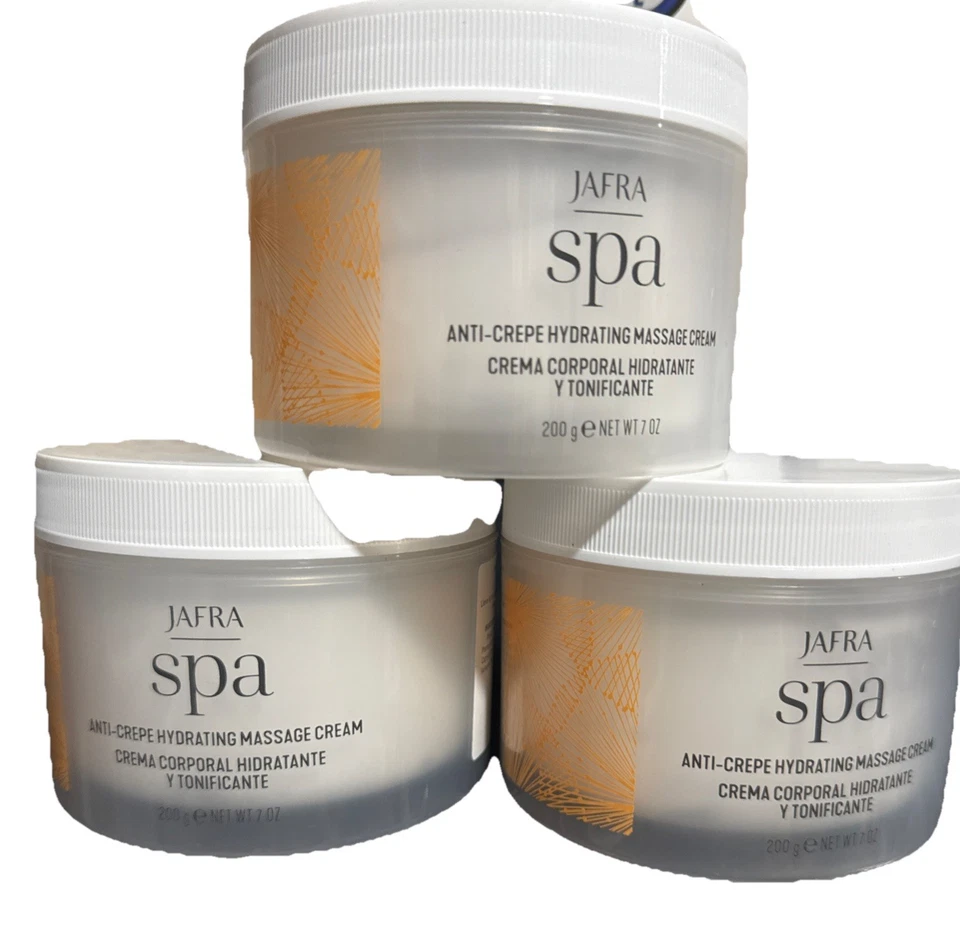 Увлажняющий массажный крем и тоник 3-Jafra Spa Anti-crepe 7 унций набор из 3 шт. - Изображение 1 из 1