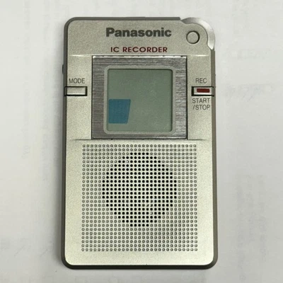Grabadora digital IC Panasonic RR-DR60 EVP Paranormal Ghost sin cinta funcionando Foto 1 de 4