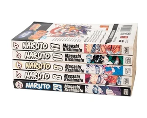 Shonen Jump Manga Books NARUTO By Masashi Kishimoto Lot Of 5 - Picture 1 of 4