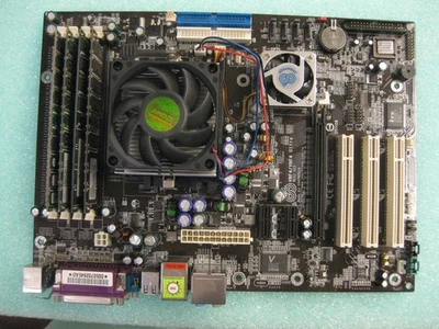 Chaintech  VNF4-Ultra Motherboard AMD Athlon 64 3200+ 2.0GHz CPU 2GB RAM  HS/Fan - Image 1 of 4