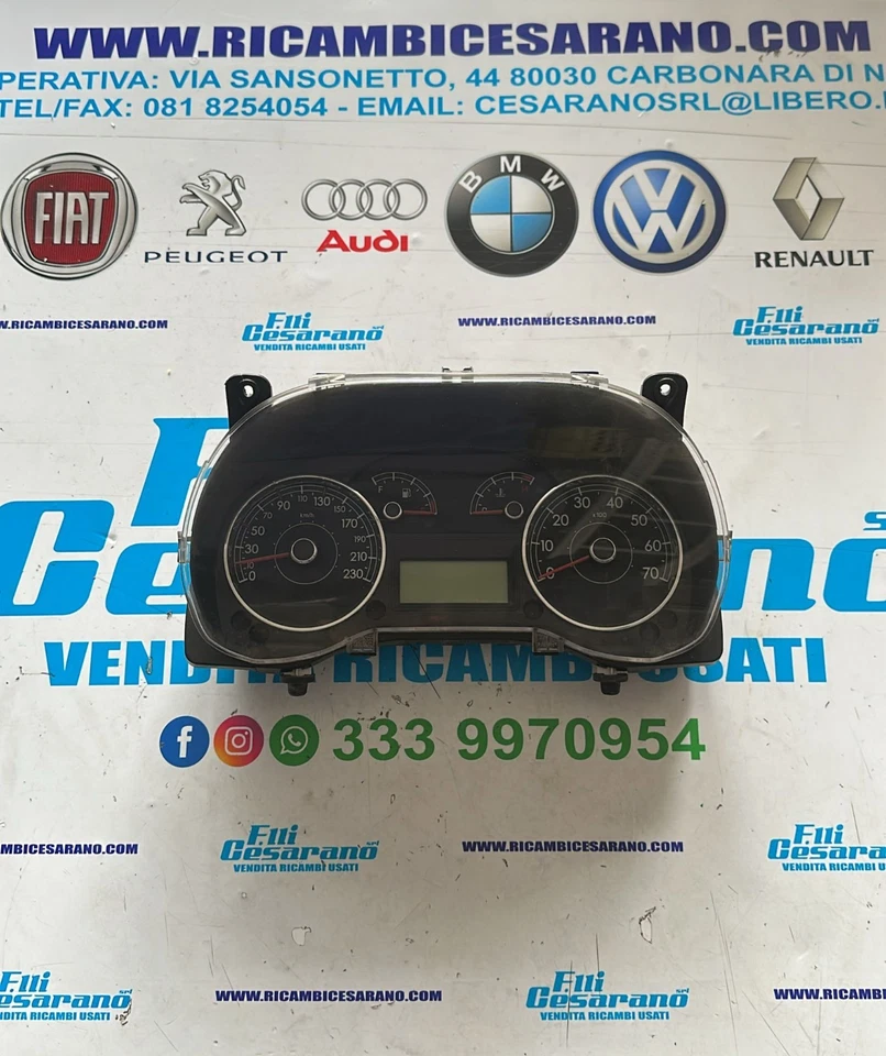 VEGLIA QUADRO STRUMENTI FIAT Grande Punto 1°CODICE:55500515ANNO:2005 2009 - Immagine 1 di 4