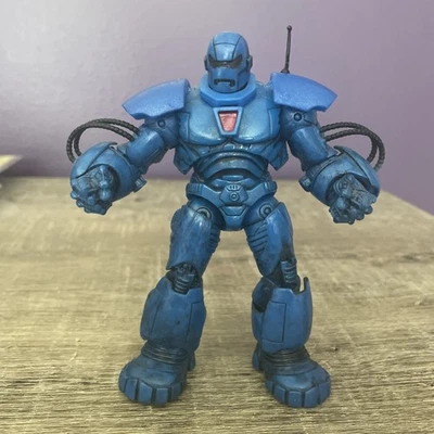 Figura azul cómic Iron Man Iron Monger universo Marvel 3,75 Foto 1 de 2