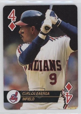 1993 Bicycle Baseball Aces Playing Cards Box Set Carlos Baerga #4D - Image 1 of 2
