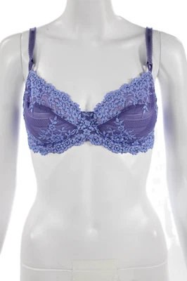 Sujetador Wacoal Mujer Bajo Alambre Azul Periwinkle Talla 32 D Foto 1 de 4