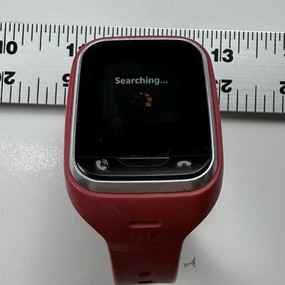 Reloj inteligente LG GizmoGadget VC200 rojo - REEMPLAZO DIRECTO - Solo Verizon Foto 1 de 4