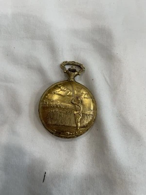 Vintage Austin Fishing Case Pocket Watch, Swiss Made. 17 Jewels - Image 1 of 3