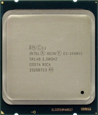 Intel Xeon E5-2660 V2 10-Core 2.2GHz 25M 8GT/s SR1AB 95W LGA2011 CPU Processor - Image 1 of 4