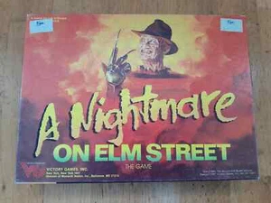 A Nightmare on Elm Street The Game Freddy Krueger Victory Games rare vintage 87 - Bild 1 von 7