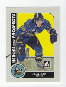 2008-09 Heroes & Prospects #28 Julian Talbot (Nottingham Panthers)