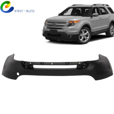 Cubierta de parachoques delantero sin sensores agujeros para Ford Explorer 2011-2013 2014 2015 Foto 1 de 4