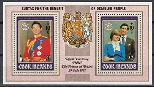 Cook Islands: 1981, Royal Wedding HRH The Prince of Wales, M/S, SG MS826, MNH - Picture 1 of 1