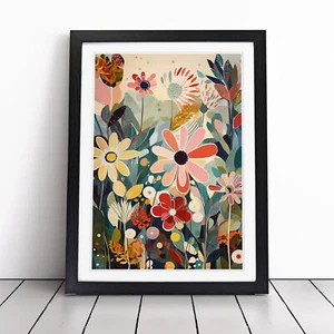Unique Flowers Vol.1 Framed Canvas Wall Art Print Poster Picture, Home Decor - Picture 1 of 8