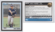 2010 Bowman Prospects Wrapper Redemption Black Eric Farris #BP79