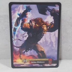 World Of Warcraft Through The Dark Portal Bulkas Wildhorn Full Art 12/319 - Bild 1 von 2