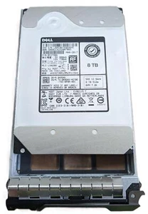 Disque dur Dell 8 To SAS3 7,2K 12 Gbit/s 3,5" avec PowerEdge Caddy KRDKK - Photo 1/3