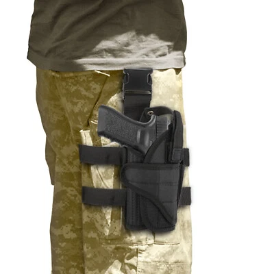 XGEAR TACTICAL Tactical Drop Leg Holster Adjustable Right Hand Thigh Pistol Gun Glock Holster