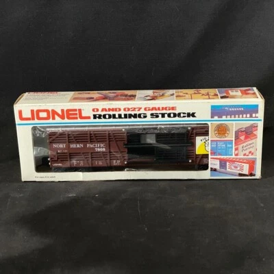 LIONEL 7808 Northern Pacific Pig Palace Stock Car MINT in BOX - Image 1 of 4