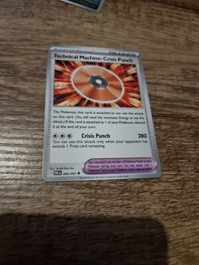 Paldean Fates Technical Machine Crisis Punch Uncommon 090/091 Regular Non Shiny - Picture 1 of 1