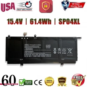 ✅SP04XL BATTERY FOR HP Spectre X360 13-AP 13-AP0013DX HSTNN-IB8R L28764-005 US - Picture 1 of 7