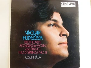 Beethoven Sonatas 5 & 8 Violin and Piano - VaklavHudecek  Josef Hala - QUAD LP - Picture 1 of 2