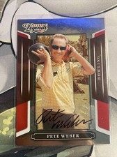 Pete Weber 2008 Donruss Sports Legends Bowling Autograph Card Auto /458