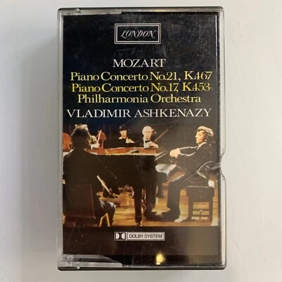 Mozart Piano Concertos Nos 21 & 17 Vladimir Ashkenazy (Cassette) - Image 1 of 2