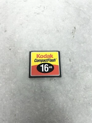 Kodak Picture Card Compact Flash 16MB Memory Card for Digital Cameras & Case - Image 1 of 4
