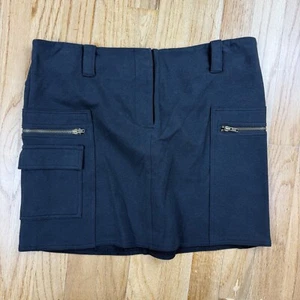 Vintage Express Skirt Womens Size 5/6 NWT Black Mini 90's Y2K Stretch Preppy - Picture 1 of 9