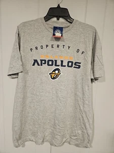 Camiseta Orlando Apollos AAF G-III Para Hombres Grande Gris Manga Corta Gráfico Logo  - Imagen 1 de 5