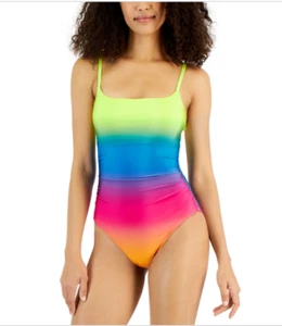 La Blanca Women's Setting Sun Tank One-Piece Swimsuit Size 4 - Picture 1 of 10