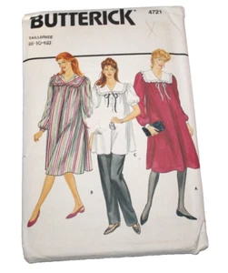 Pantalón Top Maternidad Misses Patrón Butterick 4721 Talla 8 10 12 Costura - Imagen 1 de 3