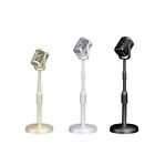 Plastic Simulation Props Microphone Microphone Ornaments  Home Decoration
