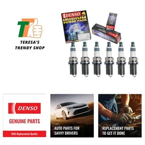 Optimize Your Lexus ES350: 6 DENSO Iridium Spark Plugs – Superior Fuel Economy - Picture 1 of 8