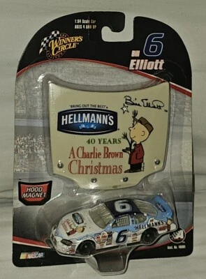 Bill Elliott #6 A Charlie Brown Christmas Hellmann's 2006 Winners Circle 1:64 Foto 1 de 4