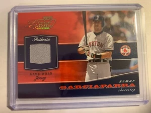 2002 Playoff Piece of the Game- Materials /50 Nomar Garciaparra Jersey - Picture 1 of 2