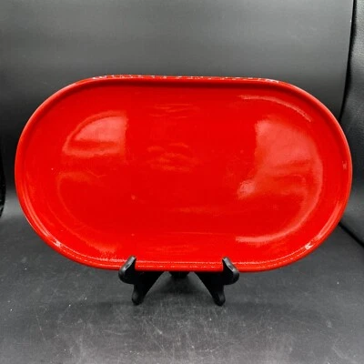 Waechtersbach Christmas Tree Sandwich Pastry Serving Tray Oval 14" - Image 1 of 4