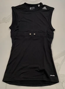 adidas Men's Heart Rate Monitoring Techfit Shirt, Black Men's Size Medium AC1824 - Picture 1 of 6