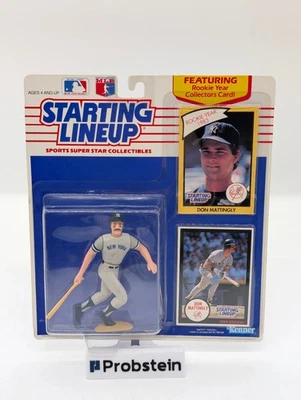 Kenner 1990 alineación inicial Don Mattingly Yankees figura sellada de fábrica Foto 1 de 2
