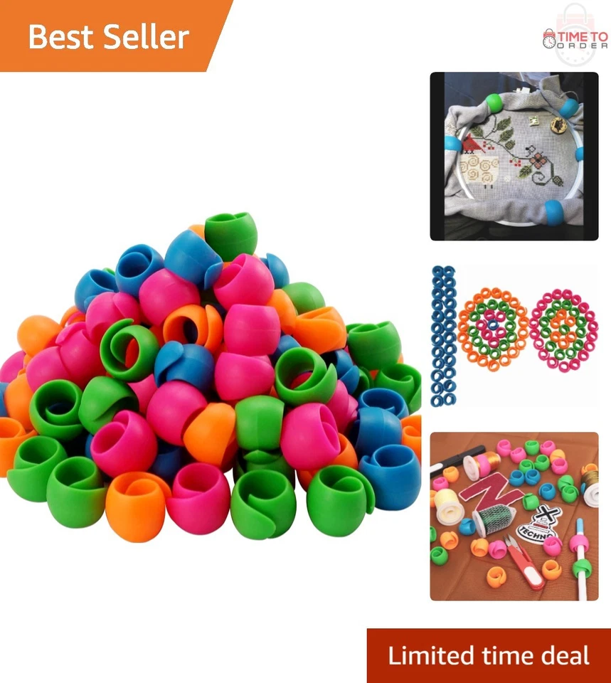 Brothread 100pcs Thread Spool Savers/spool Huggers