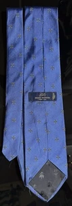 Corbata Brooks Brothers 346 seda azul - cuadrados azules - hecha en Italia - Imagen 1 de 3