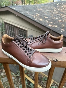 Sneakers basse Thursday Boot Company Premier taglia 9,5 in pelle marrone stringate - Foto 1 di 11