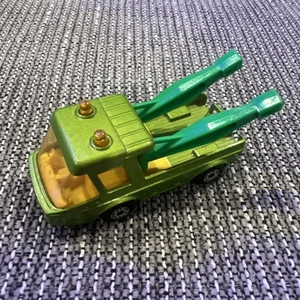Vintage 1972 Matchbox Superfast No 74 Toe Joe Tow Truck Green Lesney England - Picture 1 of 3