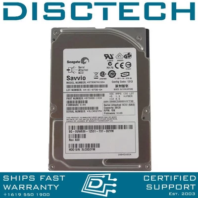 Seagate Savvio ST936701SS SAS Hard Disk Drive - Image 1 of 3