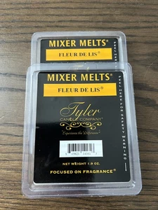 Tyler Candle Company, mezcladora Fleur De Lis se derrite. Juego de 2. - Imagen 1 de 2