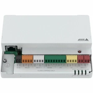 AXIS 02861-001 A9210 Network I/O Relay Module PoE - Emergency, Gate, Building, - Afbeelding 1 van 1