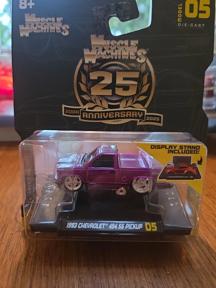 Camioneta pickup Chevrolet 454 SS 1993 25 aniversario Muscle Machines #5 Foto 1 de 3