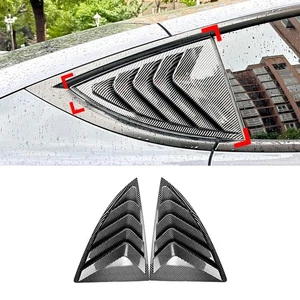 Fit Tesla Model Y 2020-2026 Rear Side Window Louvers Cover Shades Blinds - Picture 1 of 11