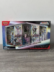 Pokémon TCG Prismatic Evolutions Premium Figur Sammlung Brandneu Sealed ✅ - Bild 1 von 8